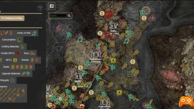 Elden Ring | Mapa completo: la ubicación de elementos, armas, jefes, NPC, secretos y más