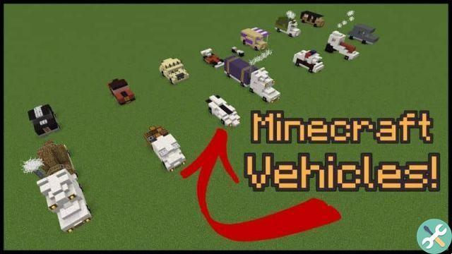 Cómo hacer un auto deportivo o de carreras en Minecraft que se mueva y corra