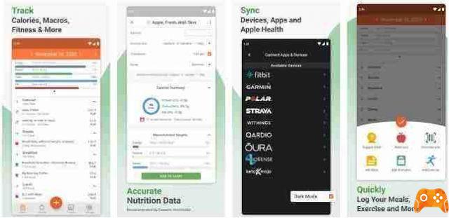 App para contar calorías en Android y iPhone