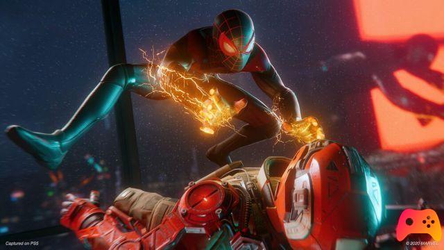 Spider-Man: Miles Morales reproduce un clip de Into the Spider-Verse