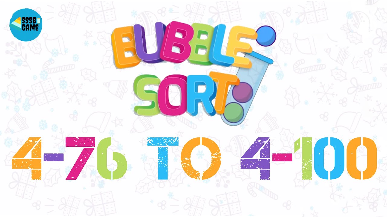 BUBBLE SORT COLOR PUZZLE GAME