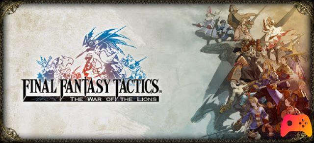 Final Fantasy Tactics: The War of the Lions - Jobs