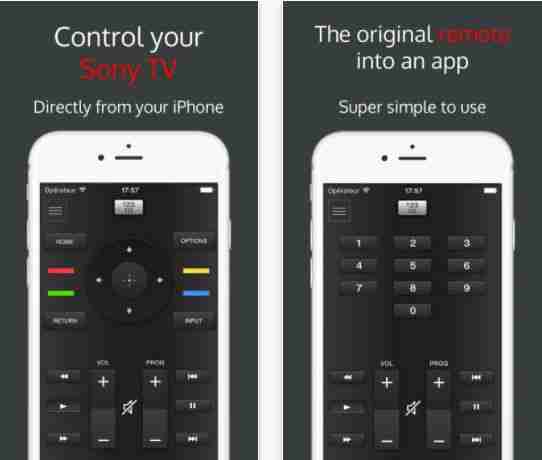 Remote control app for iOS: use iPhone as a remote control