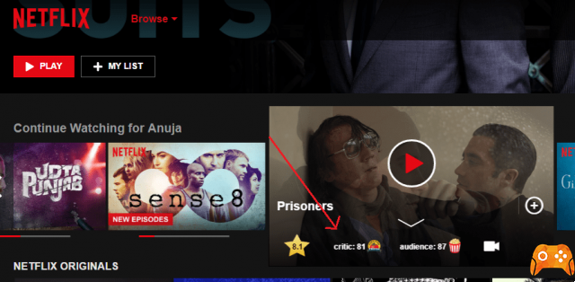 Cómo obtener calificaciones de IMDb en la aplicación de Netflix en Android