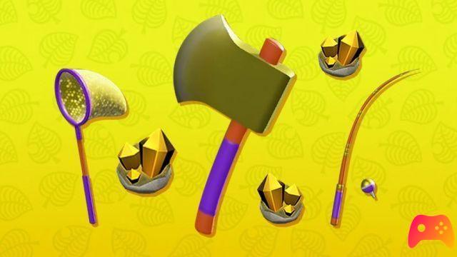 Animal Crossing: New Horizons - Las herramientas de oro
