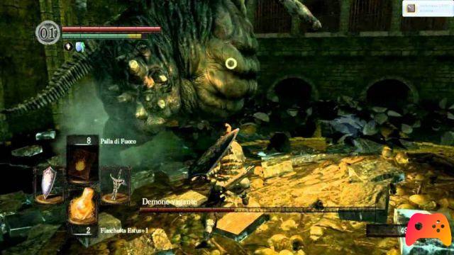 Dark Souls - Guía del jefe: Demonio errante