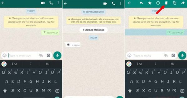 Whatsapp: cómo borrar mensajes después de 7 minutos