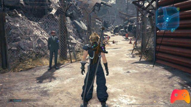 Final Fantasy VII Remake - Las puertas con dragones