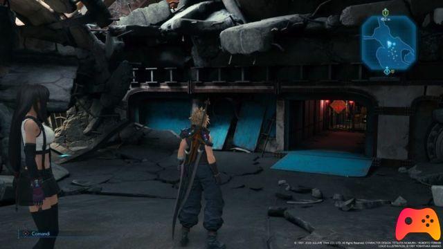 Final Fantasy VII Remake - The gates with dragons