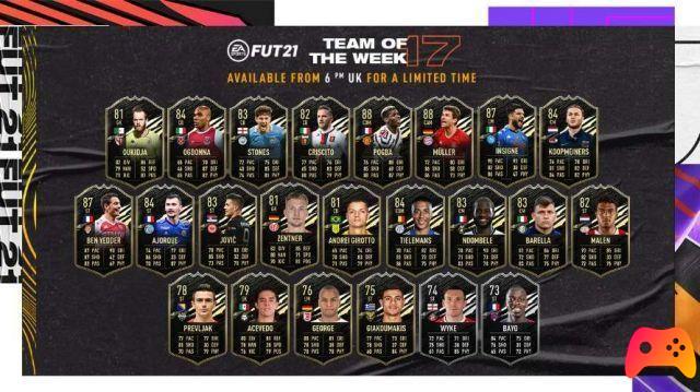 FIFA 21, the new Team of the Week arrives!