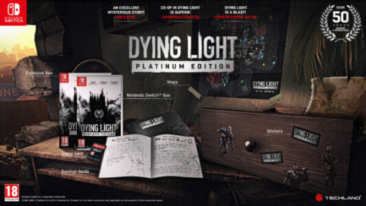 Anunciação da Dying Light Platinum Edition por switch