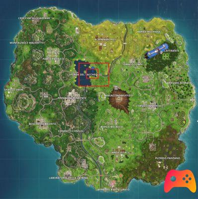 Trouver le trésor de Tomato Town à Fortnite