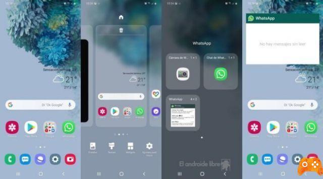 WhatsApp widget, how to use it