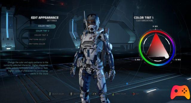 Comment changer d'armure dans Mass Effect Andromeda