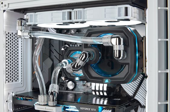 CORSAIR announces components for color white builds