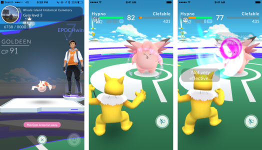 Pokémon Go, lista de errores conocidos