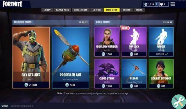 What's in the Fortnite store? Weapons, items and more