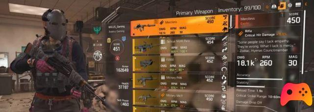 The Division 2: Comment obtenir le fusil impitoyable