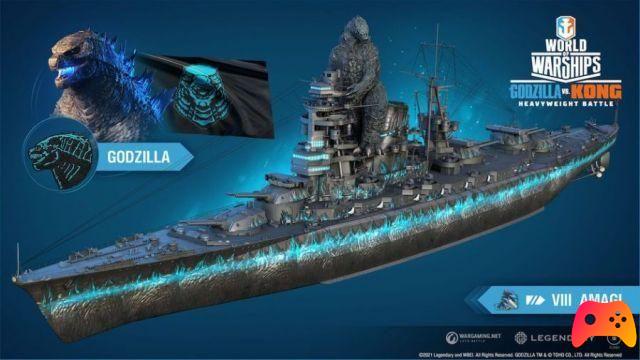 World of Warships da la bienvenida a Kong y Godzilla