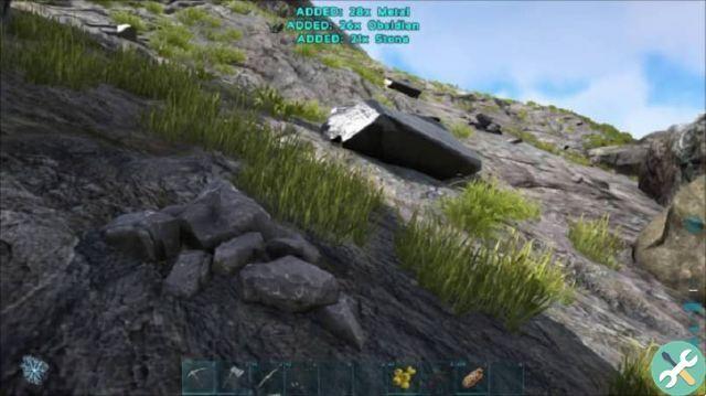 How to get lots of obsidian and metal in ARK: Survival Evolved Where to find it?