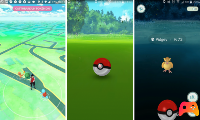 Pokémon GO: recover the thrown Pokéballs