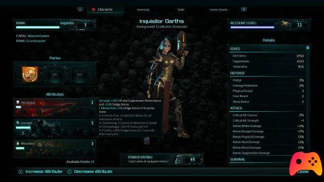 Warhammer 40.000: Inquisitor - Martyr - PlayStation 4 Critique