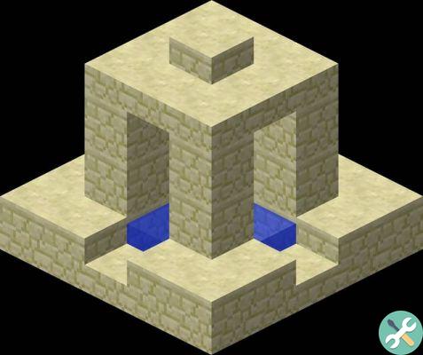 How to make an automatic and decorative water fountain in Minecraft?