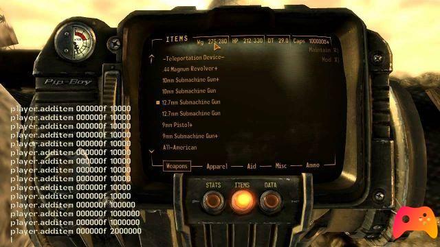 Fallout 4 - Cheats e códigos
