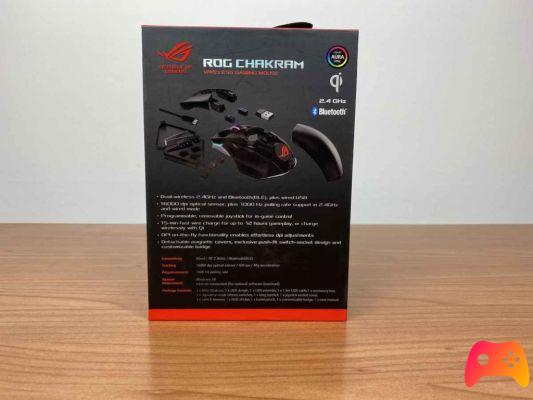 Ratón para juegos Asus ROG Chakram - Revisión