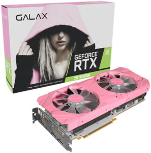 GALAX and its GeForce RTX 2070 Super EX Pink