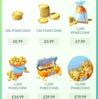 Pokémon GO: Guide to Purchasable Items