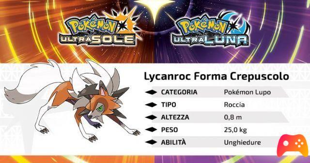 Forma Crepúsculo de Lycanroc é confirmada em Pokémon Ultra Sun