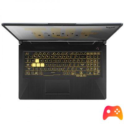 ASUS TUF Gaming F15 et 17, des ordinateurs portables pour les joueurs