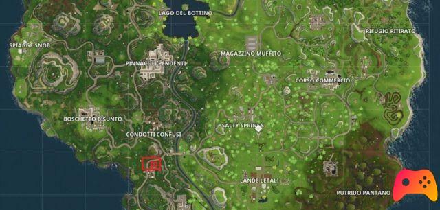 Comment trouver le trésor de l'entrepôt Muffito dans Fortnite