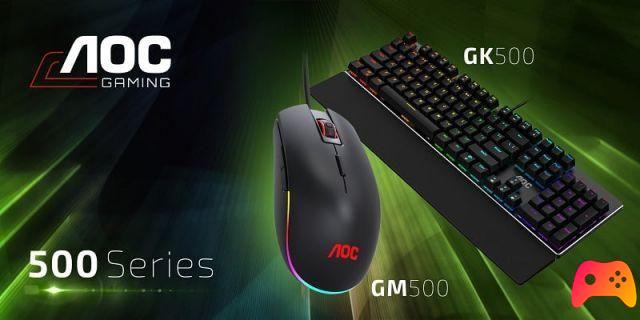 AOC: novos teclados, mouse pads e mouses em breve