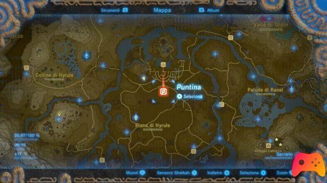 The Legend of Zelda: Breath of the Wild - Onde encontrar as memórias