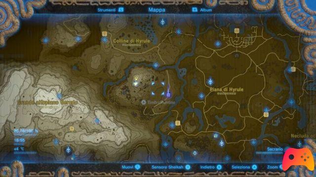 The Legend of Zelda: Breath of the Wild - Dónde encontrar los recuerdos