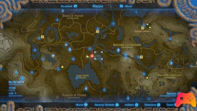 The Legend of Zelda: Breath of the Wild - Onde encontrar as memórias