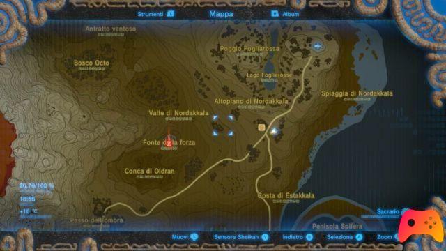 The Legend of Zelda: Breath of the Wild - Dónde encontrar los recuerdos