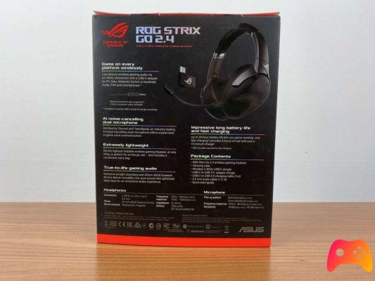 Asus ROG Strix Go 2.4 - Critique