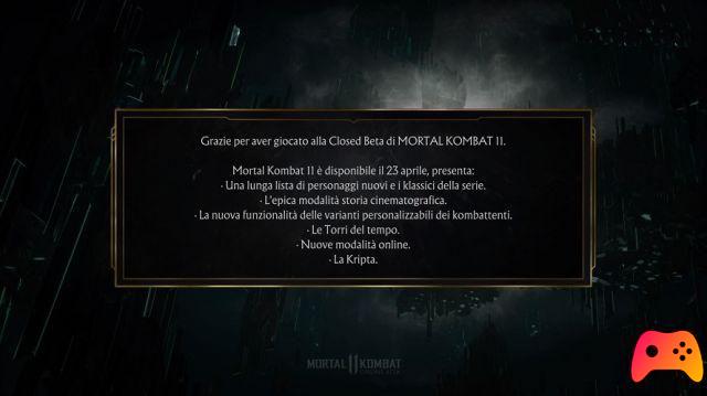 Mortal Kombat 11 - Análisis beta cerrado