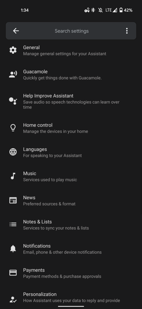Google Assistant, la fonction Guacamole arrive