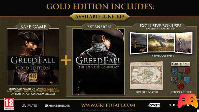 GreedFall: Gold Edition sbarca sur la prochaine génération