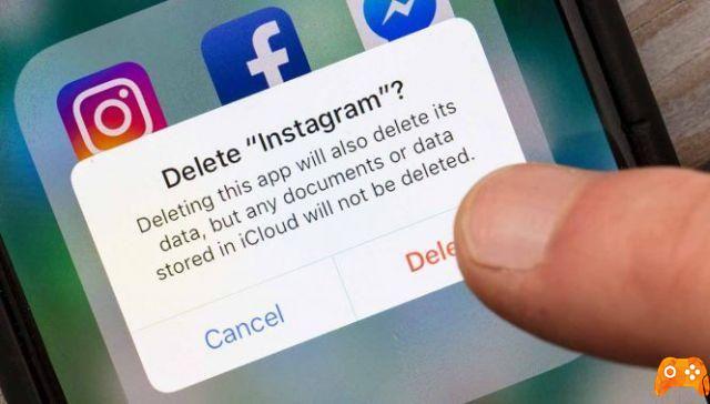 What happens if you delete a person on Instagram