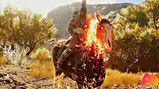 How to get and where to find ABRAXAS the Fire Horse in Assassin's Creed Odyssey