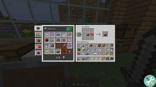 How to dye or stain a leather armor in Minecraft