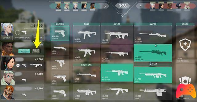Valorant: quoi acheter avec des crédits