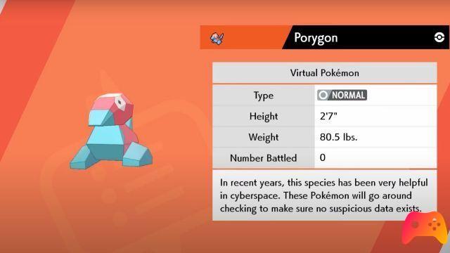 Pokémon Sword and Shield - Como obter Porygon