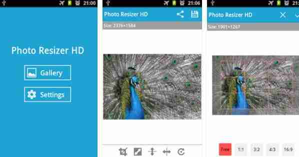 App para alejar fotos en Android