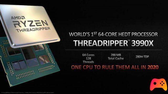 TRX40 es totalmente compatible con la CPU Threadripper 3990X